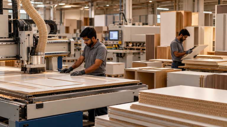 Modern Cabinet Manufacturing Workshop (5)